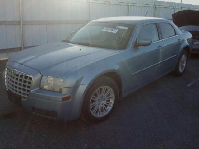 2C3LA43R18H165725 - 2008 CHRYSLER 300 LX TEAL photo 2