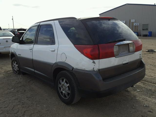 3G5DA03E92S588764 - 2002 BUICK RENDEZVOUS WHITE photo 3