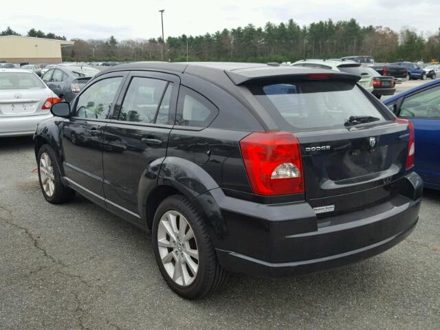 1B3CB5HAXBD222236 - 2011 DODGE CALIBER HE BLACK photo 3