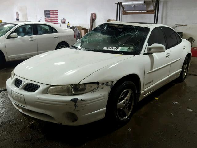 1G2WP52K91F255590 - 2001 PONTIAC GRAND PRIX Ақ фото 2