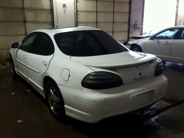 1G2WP52K91F255590 - 2001 PONTIAC GRAND PRIX Ақ фото 3