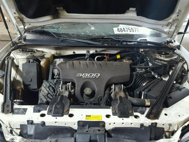 1G2WP52K91F255590 - 2001 PONTIAC GRAND PRIX Ақ фото 7