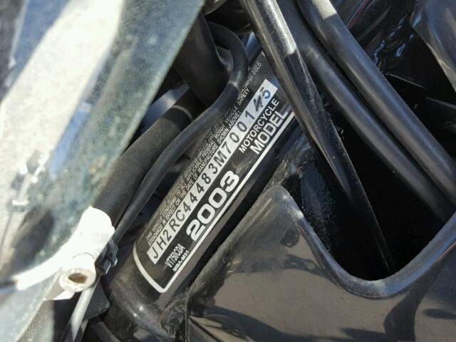 JH2RC44483M700145 - 2003 HONDA VT750 CDA 黑色 照片 10