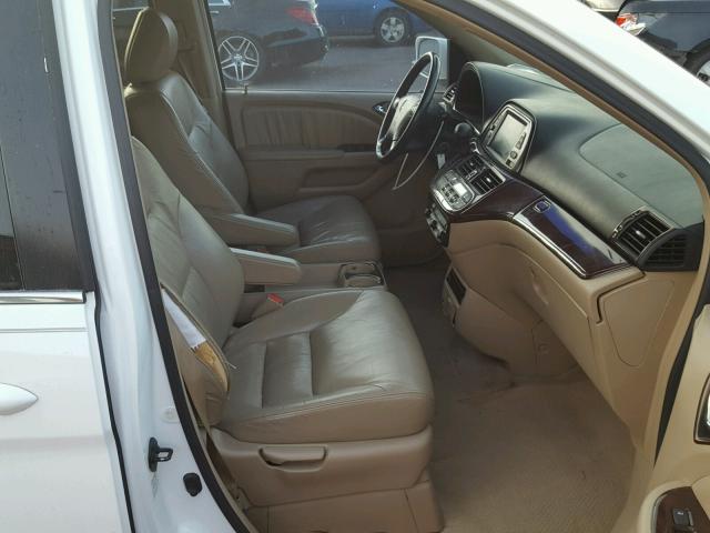 5FNRL38766B054141 - 2006 HONDA ODYSSEY EX WHITE photo 5