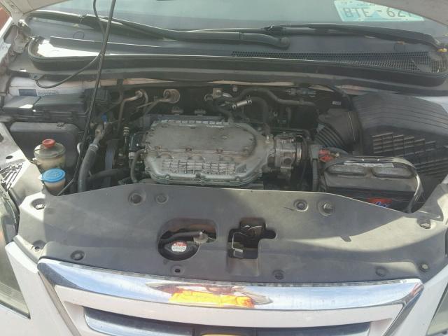 5FNRL38766B054141 - 2006 HONDA ODYSSEY EX WHITE photo 7