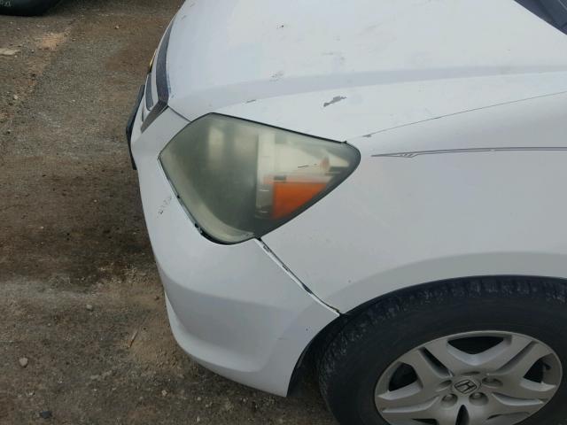 5FNRL38766B054141 - 2006 HONDA ODYSSEY EX WHITE photo 9
