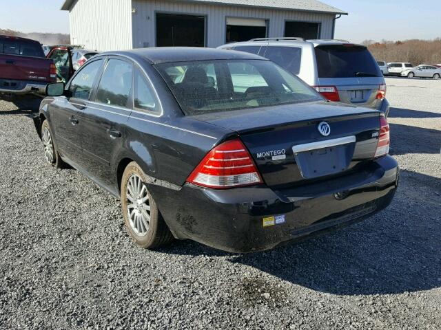 1MEFM43175G600456 - 2005 MERCURY MONTEGO PR 黑色 照片 3