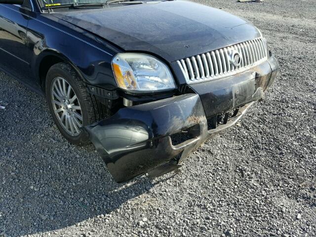 1MEFM43175G600456 - 2005 MERCURY MONTEGO PR 黑色 照片 9