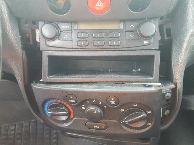 KL1TD66658B223075 - 2008 CHEVROLET AVEO BASE Сұр фото 9