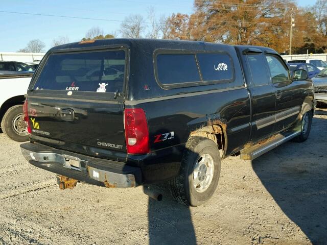 2GCEK19T531404004 - 2003 CHEVROLET SILVERADO BLACK photo 4