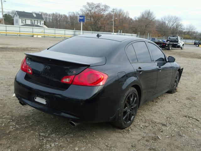 JN1CV6AR3DM759550 - 2013 INFINITI G37 BLACK photo 4