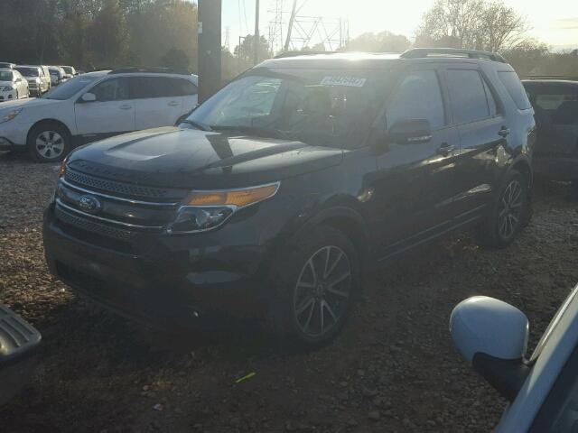 1FM5K7D8XFGB78518 - 2015 FORD EXPLORER X BLACK photo 2