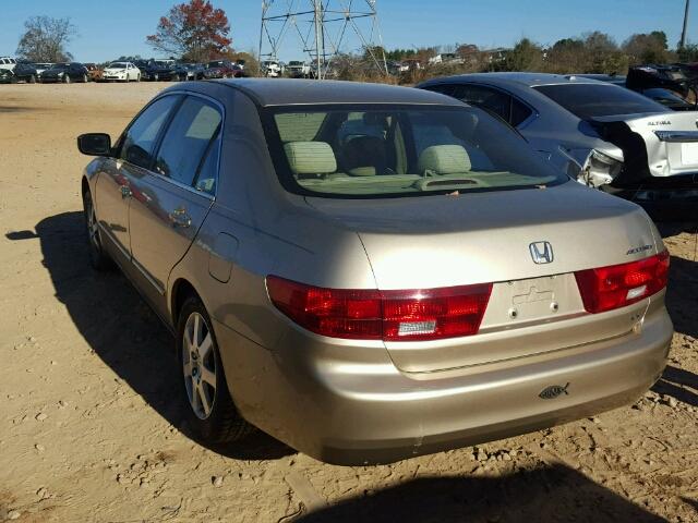 1HGCM56455A006498 - 2005 HONDA ACCORD LX GOLD photo 3