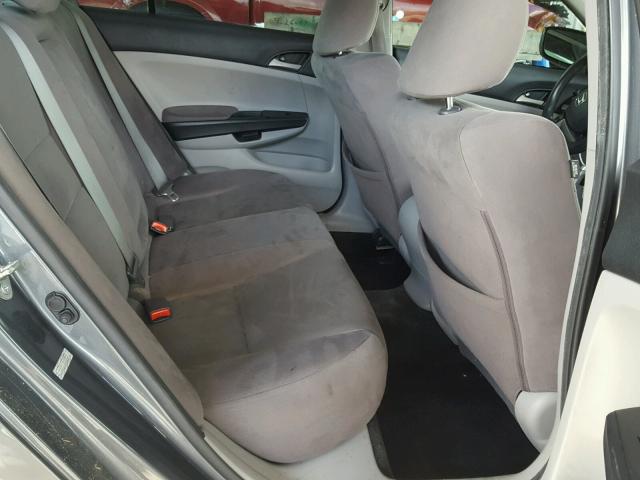 1HGCP2F32CA120551 - 2012 HONDA ACCORD LX GRAY photo 6