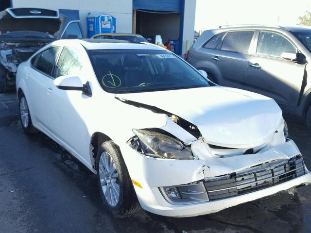 1YVHP82A095M42998 - 2009 MAZDA 6 I WHITE photo 1