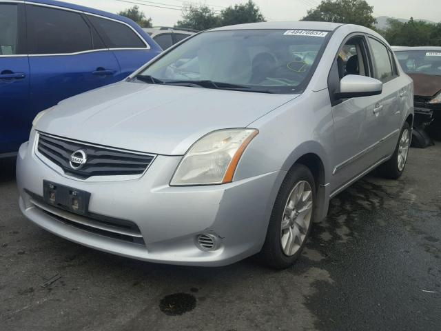 3N1AB6AP0AL705093 - 2010 NISSAN SENTRA 2.0 SILVER photo 2