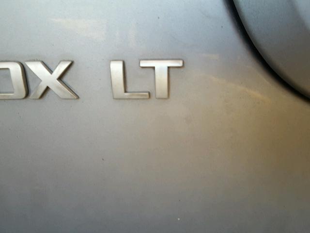 2CNDL63F466164150 - 2006 CHEVROLET EQUINOX LT SILVER photo 9
