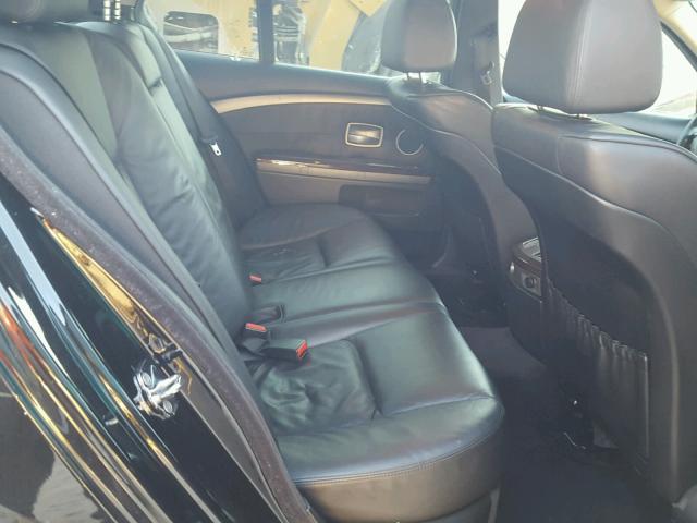 WBAHL83546DT07153 - 2006 BMW 750 I BLACK photo 6