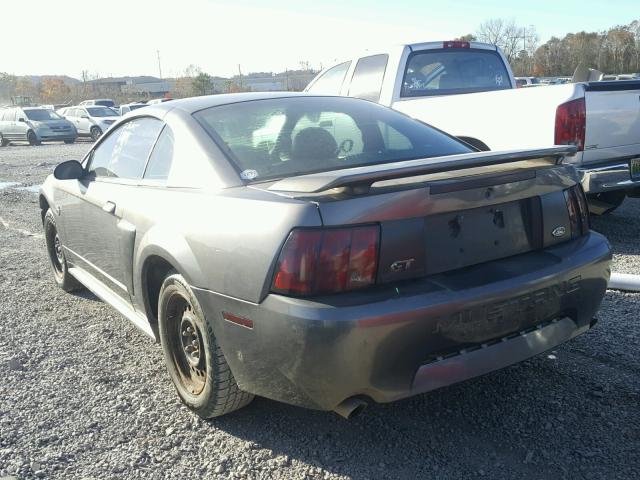 1FAFP42X34F104806 - 2004 FORD MUSTANG GT GRAY photo 3