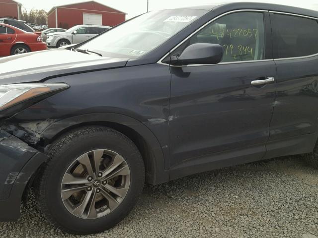5XYZTDLB8DG085639 - 2013 HYUNDAI SANTA FE S 石墨色 照片 9