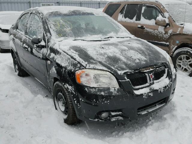 KL2TW55637B104442 - 2007 PONTIAC WAVE LT BLACK photo 1