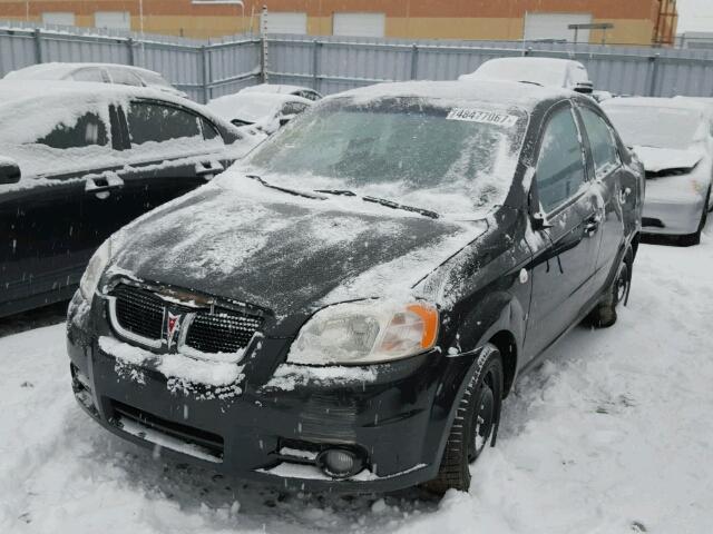 KL2TW55637B104442 - 2007 PONTIAC WAVE LT BLACK photo 2