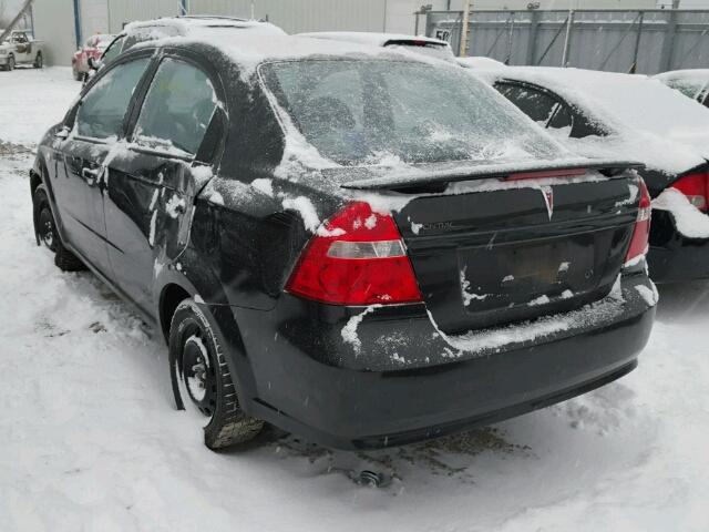 KL2TW55637B104442 - 2007 PONTIAC WAVE LT BLACK photo 3