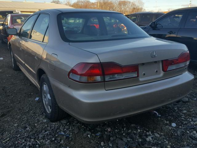 1HGCG16522A074696 - 2002 HONDA ACCORD EX BEIGE photo 3