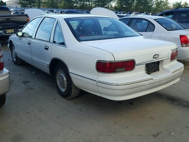 1G1BL52W2RR117014 - 1994 CHEVROLET CAPRICE CL 白色 照片 3