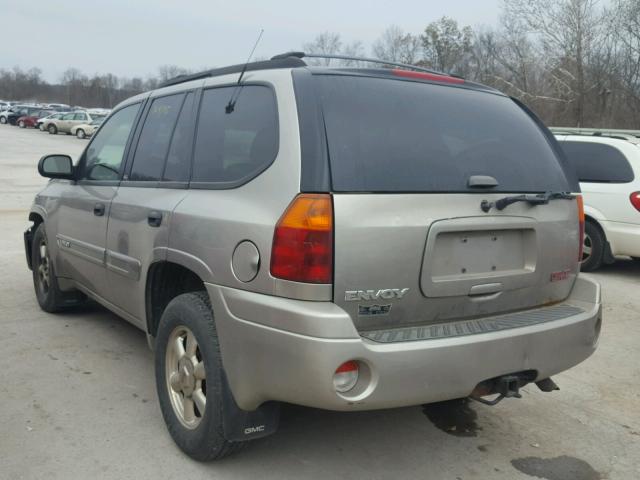 1GKDT13SX22136787 - 2002 GMC ENVOY SILVER photo 3