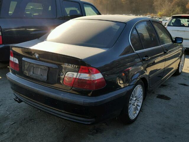 WBAAV53491FK46431 - 2001 BMW 330 I BLACK photo 4