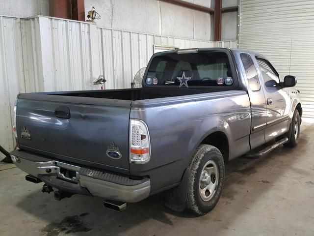 1FTRX17203NA79144 - 2003 FORD F150 GRAY photo 4