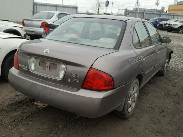 3N1CB51D25L510109 - 2005 NISSAN SENTRA 1.8 GRAY photo 4