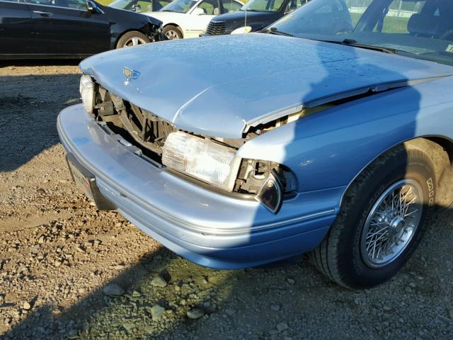 1G1BL53E8NW109050 - 1992 CHEVROLET CAPRICE BLUE photo 9