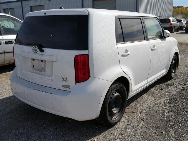 JTLKE50E291066788 - 2009 TOYOTA SCION XB თეთრი ფოტო 4