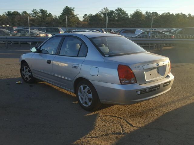 KMHDN46D64U856501 - 2004 HYUNDAI ELANTRA GL SILVER photo 3