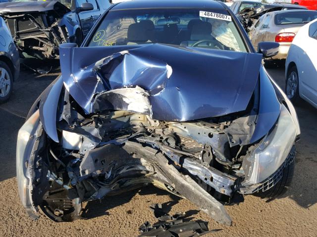 1HGCP26388A090432 - 2008 HONDA ACCORD LX BLUE photo 7