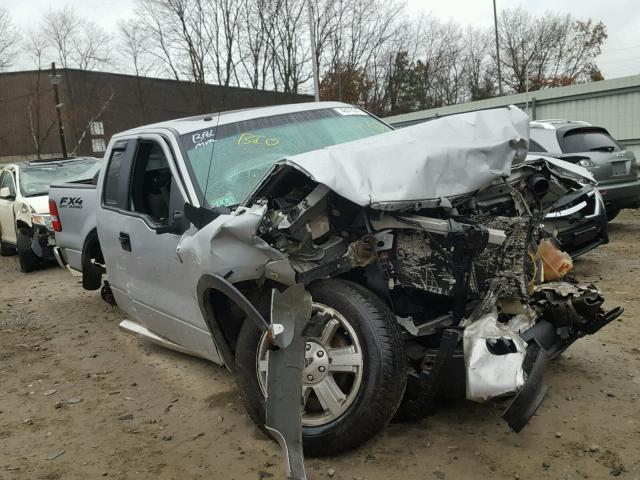 1FTPX14516NB53617 - 2006 FORD F150 SILVER photo 1