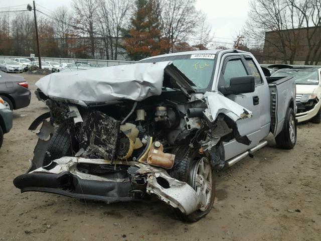 1FTPX14516NB53617 - 2006 FORD F150 SILVER photo 2