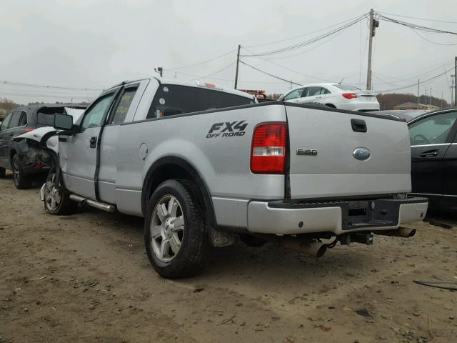 1FTPX14516NB53617 - 2006 FORD F150 SILVER photo 3