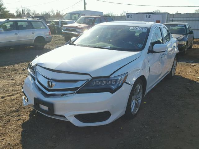 19UDE2F31GA023373 - 2016 ACURA ILX BASE WHITE photo 2