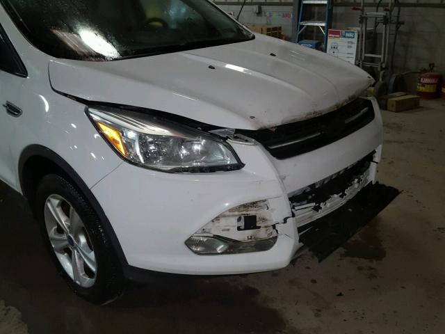 1FMCU9GX9DUA64363 - 2013 FORD ESCAPE SE WHITE photo 9