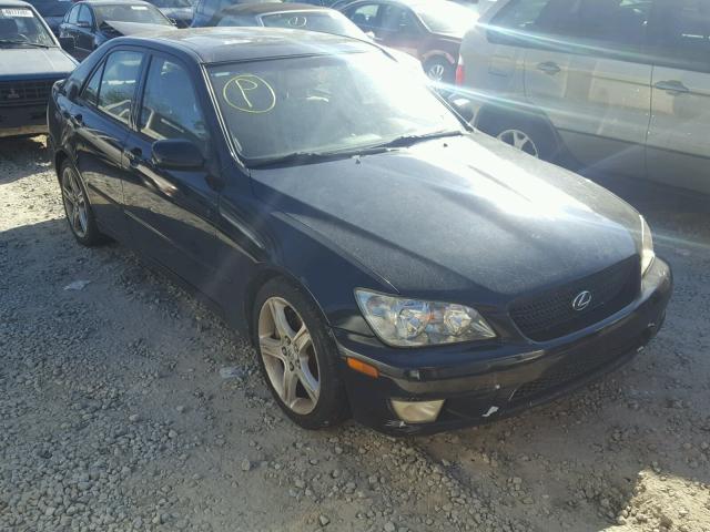 JTHBD192120038913 - 2002 LEXUS IS 300 BLACK photo 1