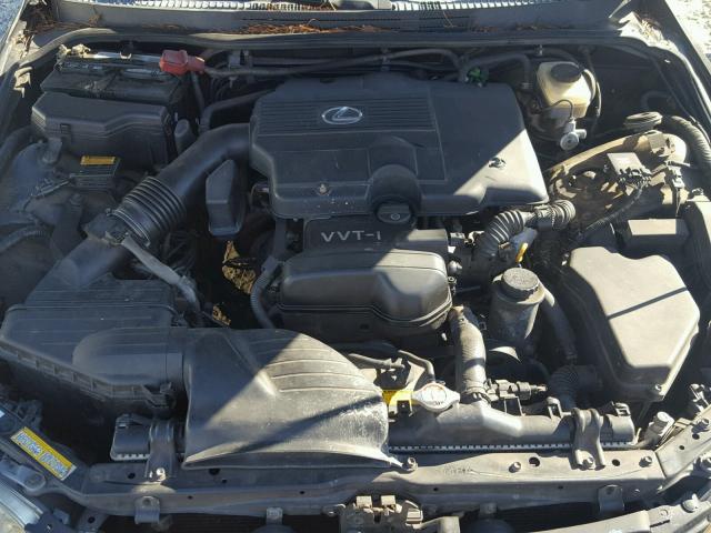 JTHBD192120038913 - 2002 LEXUS IS 300 BLACK photo 7