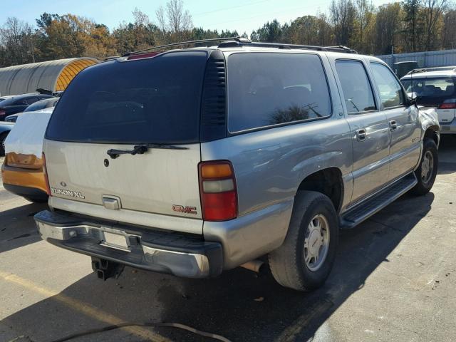 3GKEC16T91G286680 - 2001 GMC YUKON XL C SILVER photo 4