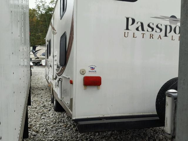 4YDT29022BT412707 - 2011 KEYSTONE PASSPORT 白色 照片 3