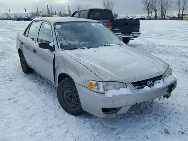 2T1BR12EX2C871638 - 2002 TOYOTA COROLLA CE SILVER photo 1