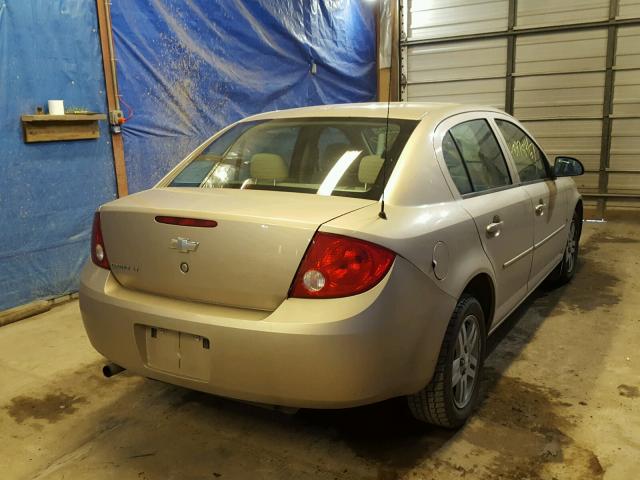 1G1AL55F667814796 - 2006 CHEVROLET COBALT LT TAN photo 4