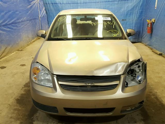 1G1AL55F667814796 - 2006 CHEVROLET COBALT LT TAN photo 9