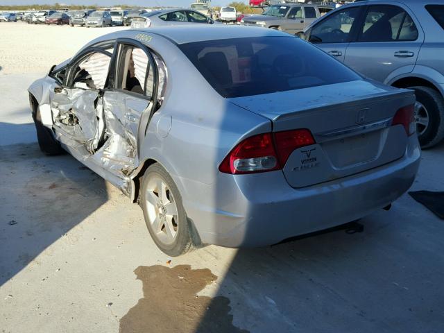 2HGFA1F69BH515586 - 2011 HONDA CIVIC LX-S ვერცხლისფერი ფოტო 3